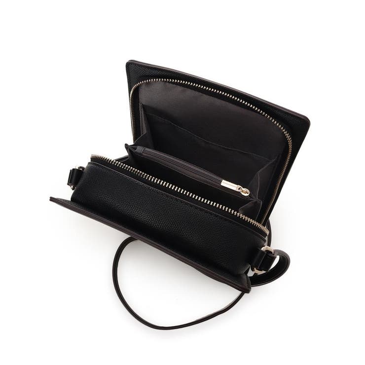 スポーティーライン縦型スクエアショルダーバッグ | & chouette | 詳細画像5 