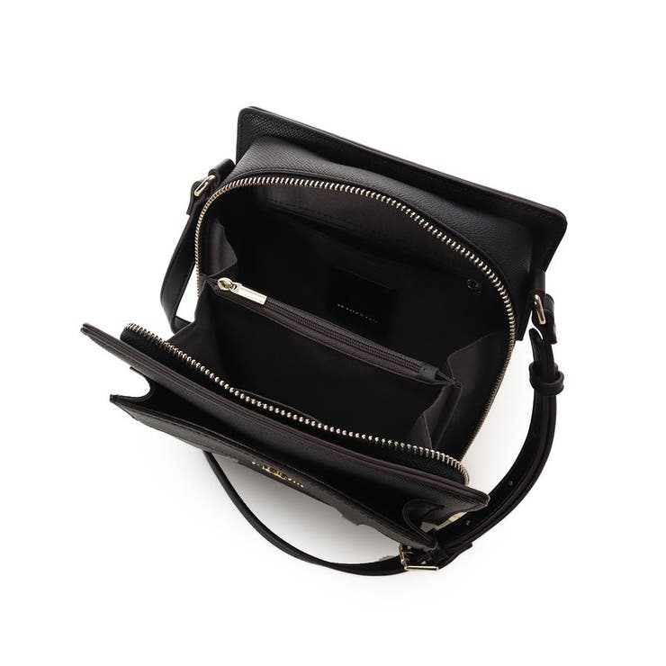 スポーティーライン縦型スクエアショルダーバッグ | & chouette | 詳細画像4 