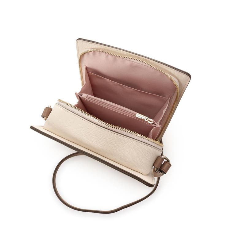 スポーティーライン縦型スクエアショルダーバッグ | & chouette | 詳細画像11 