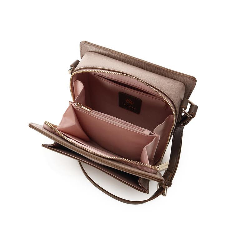 スポーティーライン縦型スクエアショルダーバッグ | & chouette | 詳細画像22 