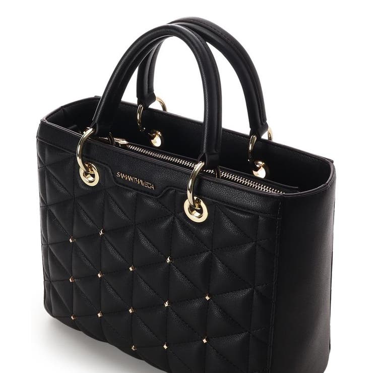 キルティングスタッズスクエアバッグ | SAMANTHAVEGA | 詳細画像4 