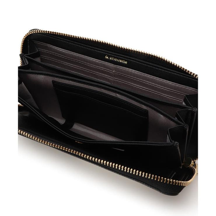 バイカラーツイード コインスルー長財布 | & chouette | 詳細画像8 