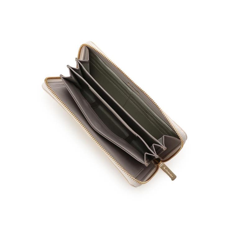 バイカラーツイード コインスルー長財布 | & chouette | 詳細画像12 