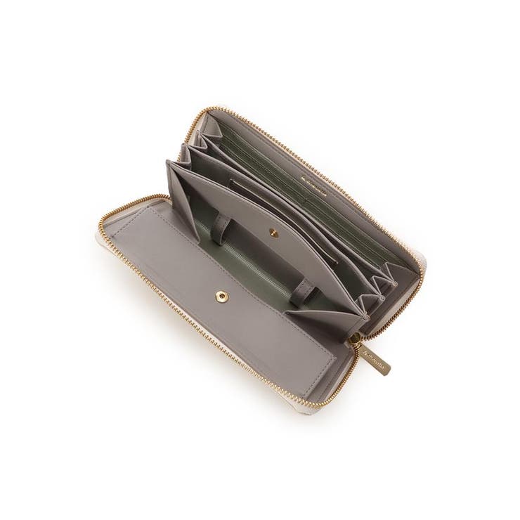 バイカラーツイード コインスルー長財布 | & chouette | 詳細画像14 