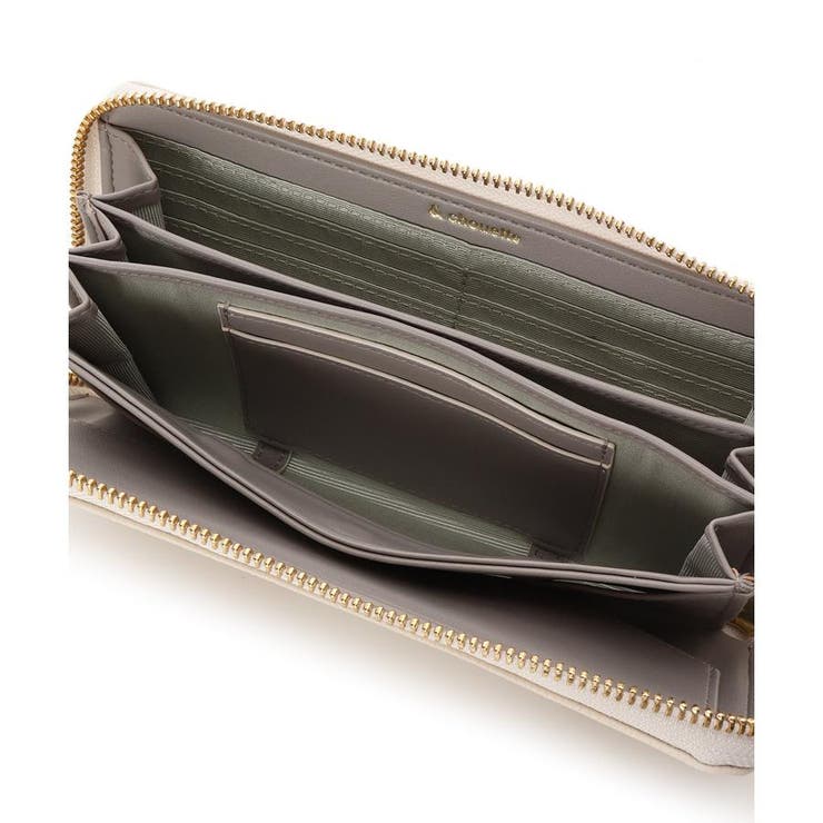 バイカラーツイード コインスルー長財布 | & chouette | 詳細画像15 