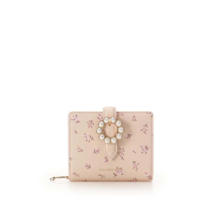 ピンク | サークルパール折財布 | SAMANTHAVEGA