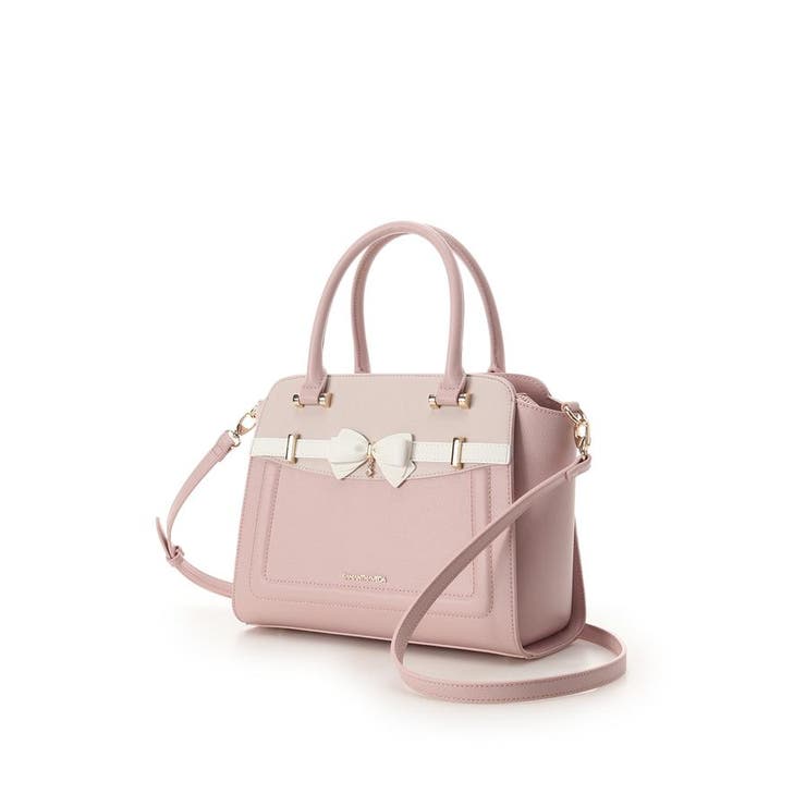 バイカラーアクセントリボンハンドバッグ | SAMANTHAVEGA | 詳細画像17 