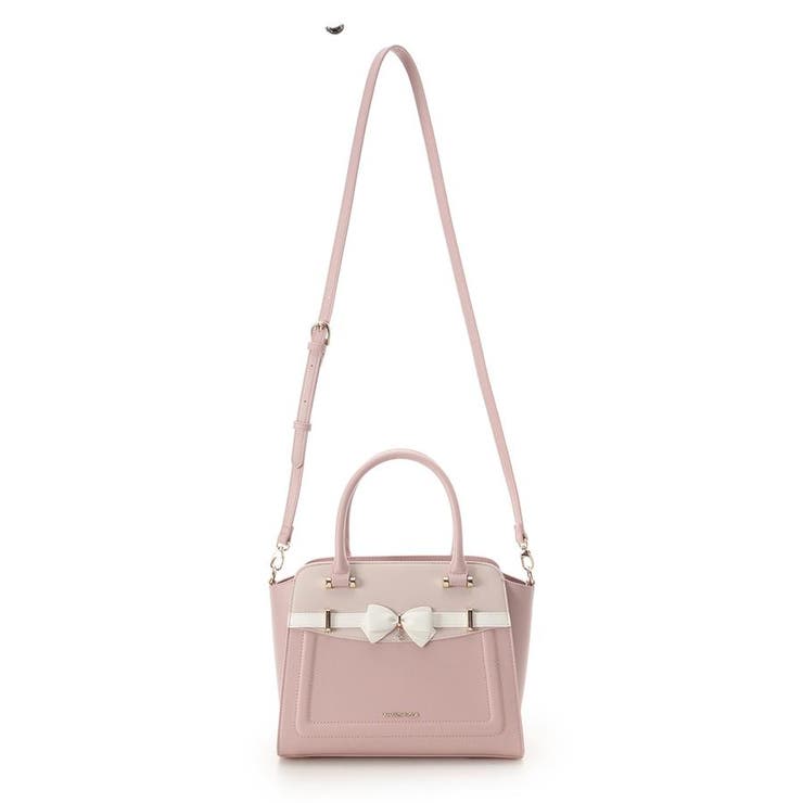 バイカラーアクセントリボンハンドバッグ | SAMANTHAVEGA | 詳細画像22 