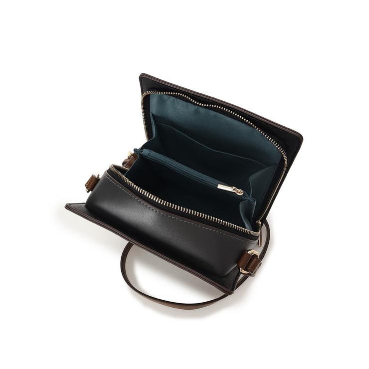 型押しモノグラム スクエアショルダーバッグ | & chouette | 詳細画像6 