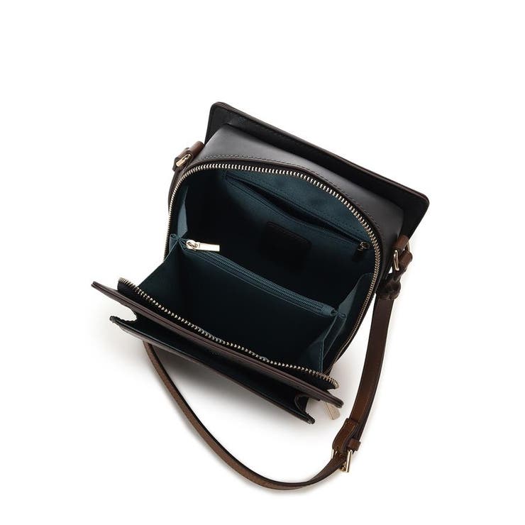 型押しモノグラム スクエアショルダーバッグ | & chouette | 詳細画像5 