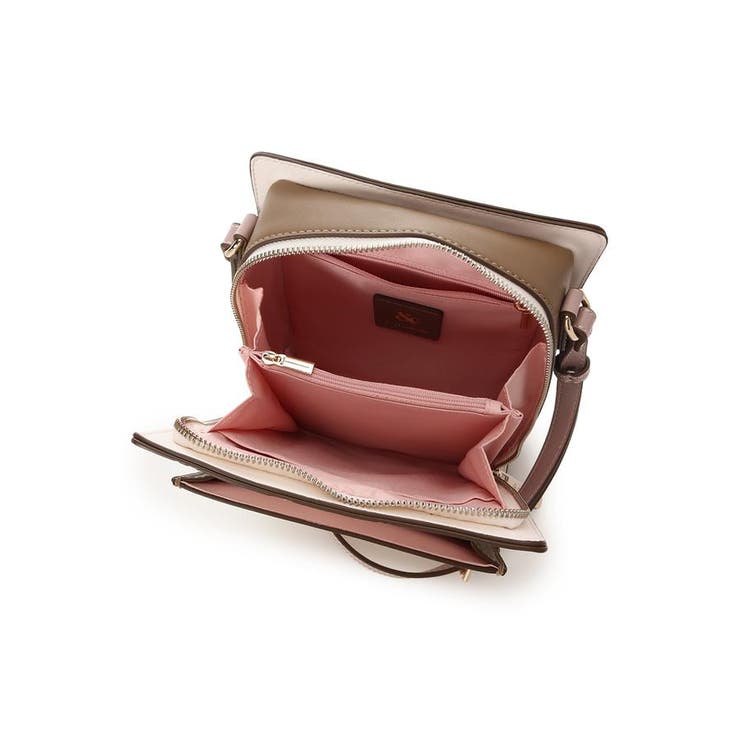 型押しモノグラム スクエアショルダーバッグ | & chouette | 詳細画像12 