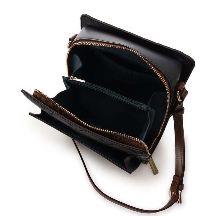 型押しモノグラム スクエアショルダーバッグ | & chouette | 詳細画像5 