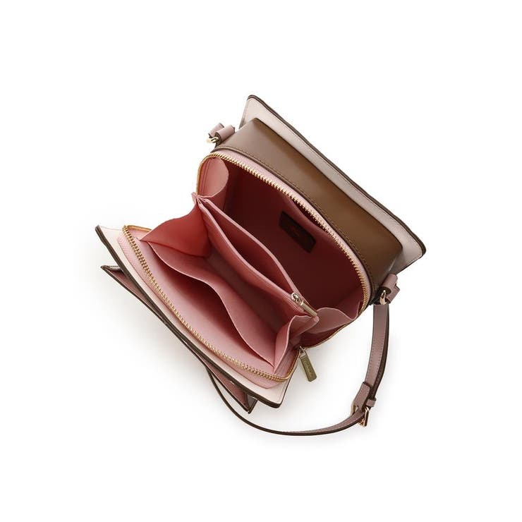 型押しモノグラム スクエアショルダーバッグ | & chouette | 詳細画像11 