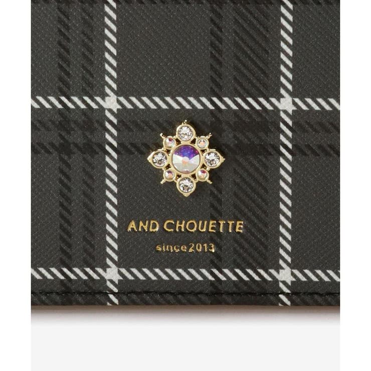 チェックビジュー新型折財布 | & chouette | 詳細画像5 