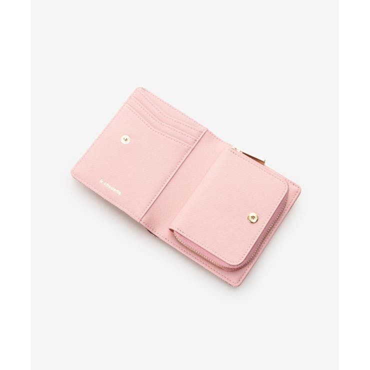 チェックビジュー新型折財布[品番：STJW0008044]｜& chouette