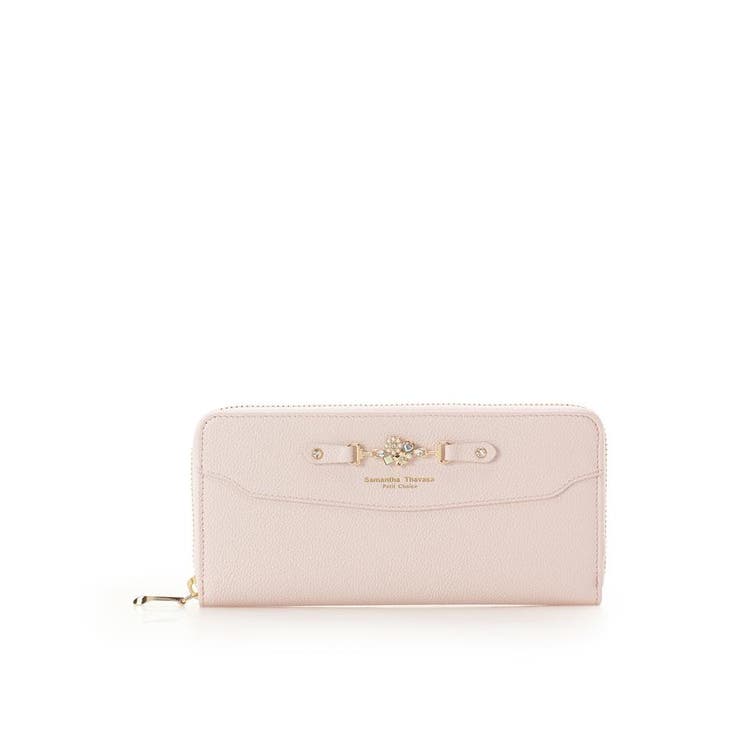 ピンク | フラワービット 長財布 | Samantha Thavasa Petit Choice