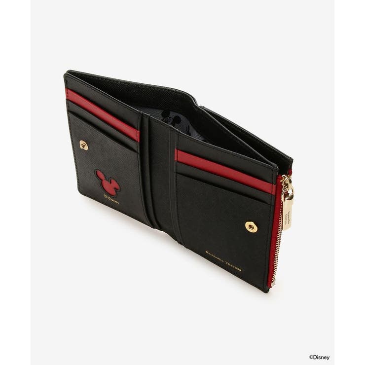 ミッキー」コレクション 折財布[品番：STJW0012282]｜Samantha
