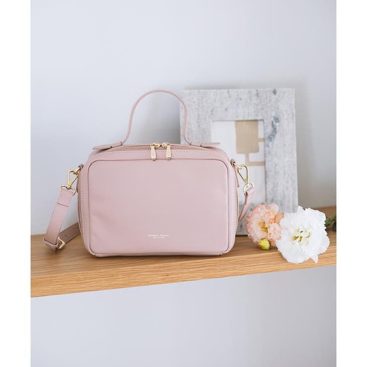 スクエアジップレザー ショルダーバッグ | Samantha Thavasa Petit Choice | 詳細画像16 