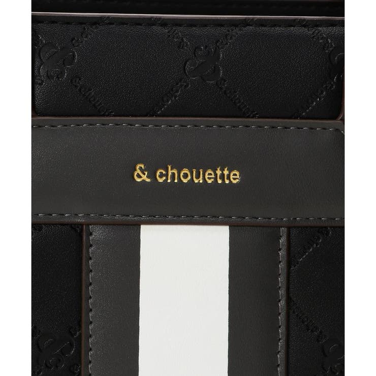 型押しモノグラム センターライントートバッグ(小) | & chouette | 詳細画像5 