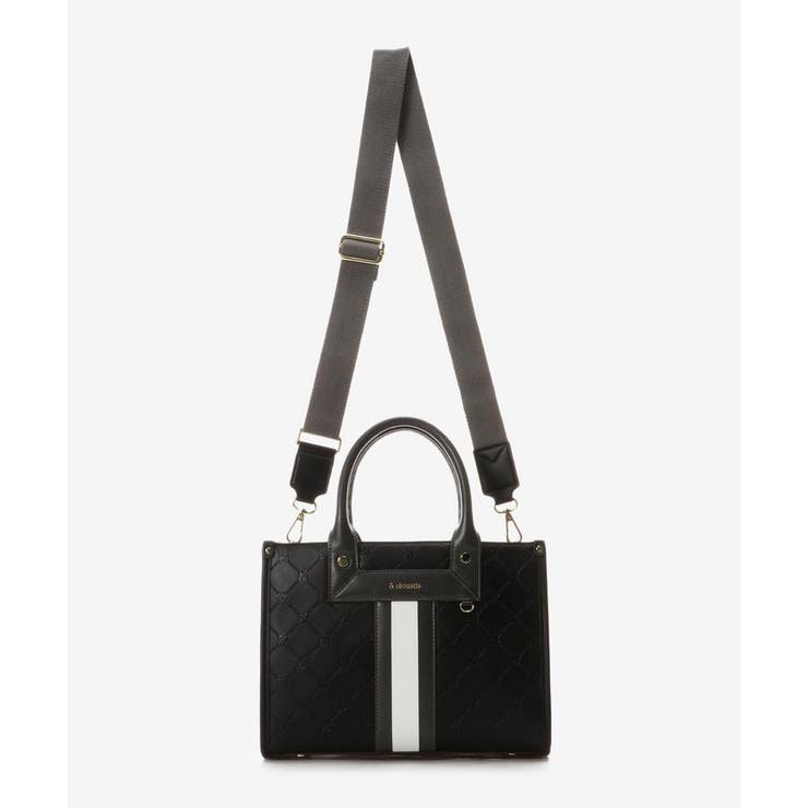 型押しモノグラム センターライントートバッグ(小) | & chouette | 詳細画像7 