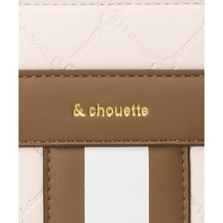 型押しモノグラム センターライントートバッグ(小) | & chouette | 詳細画像12 