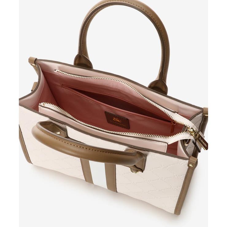 型押しモノグラム センターライントートバッグ(小) | & chouette | 詳細画像13 