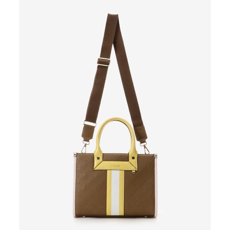 型押しモノグラム センターライントートバッグ(小) | & chouette | 詳細画像21 