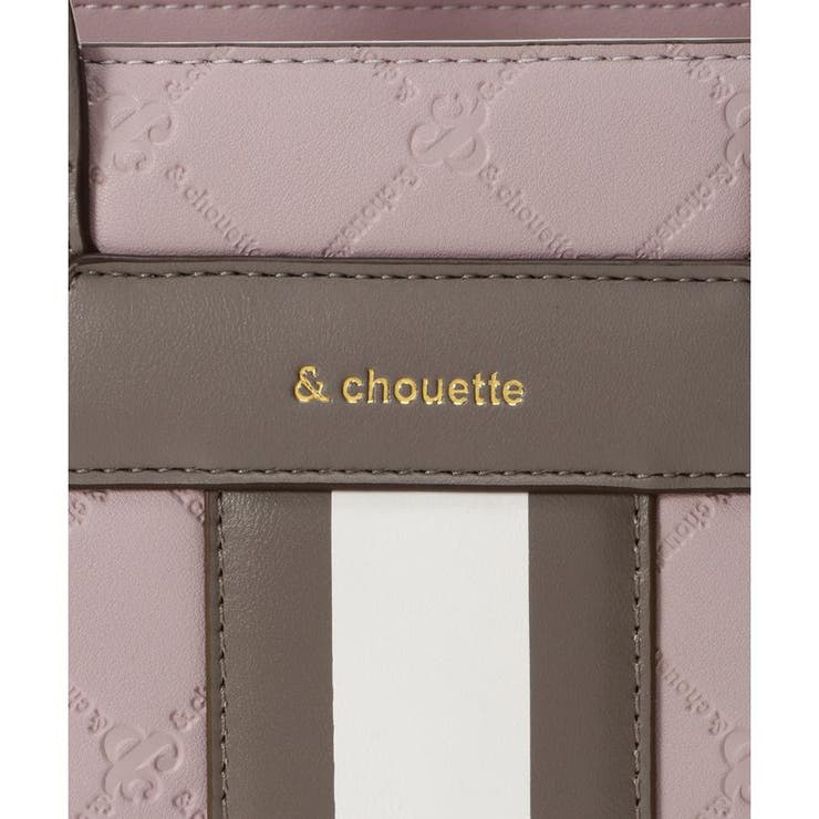 型押しモノグラム センターライントートバッグ(小) | & chouette | 詳細画像25 