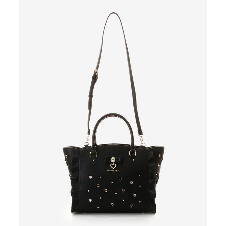 サイドレースアップリボンビジューフラッター | SAMANTHAVEGA | 詳細画像8 