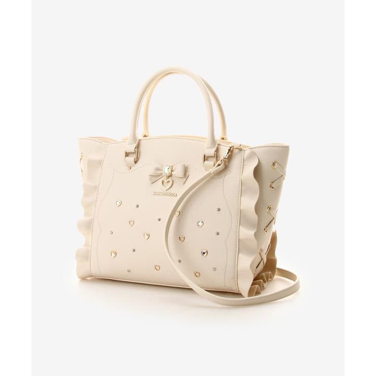 サイドレースアップリボンビジューフラッター | SAMANTHAVEGA | 詳細画像12 