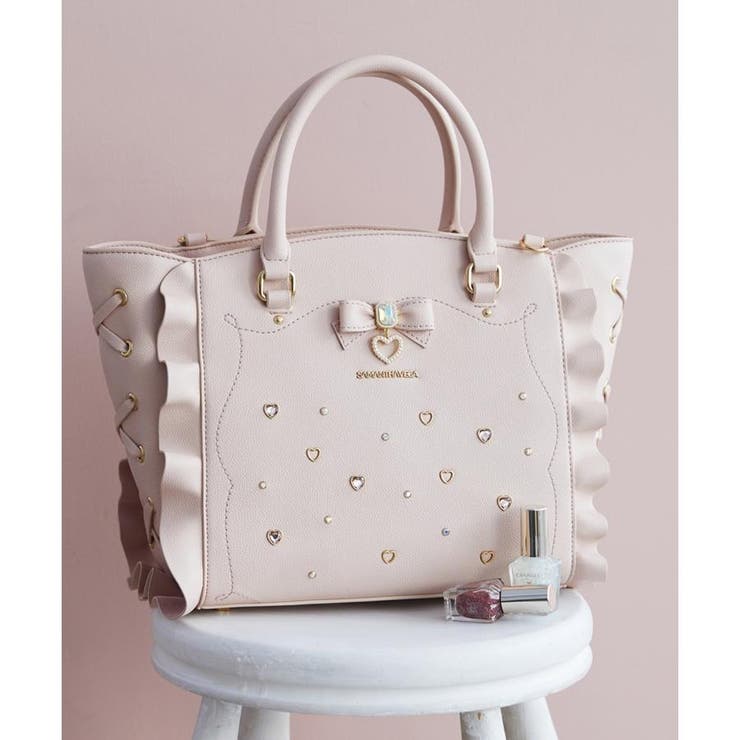 サイドレースアップリボンビジューフラッター | SAMANTHAVEGA | 詳細画像18 