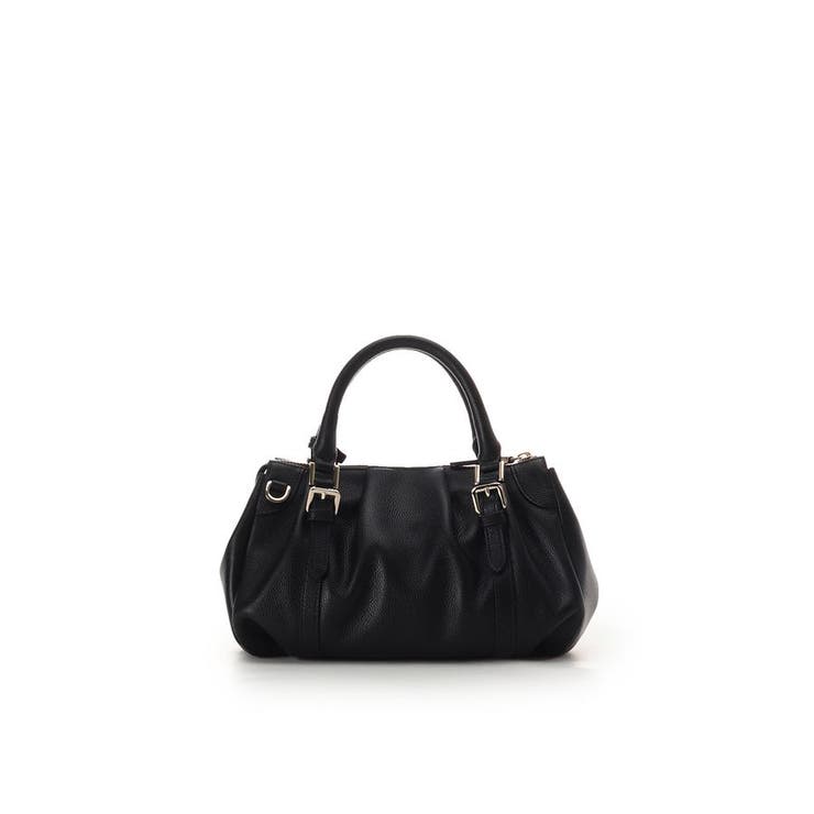 タックデザインソフトレザーハンドバッグ | Samantha Thavasa | 詳細画像2 