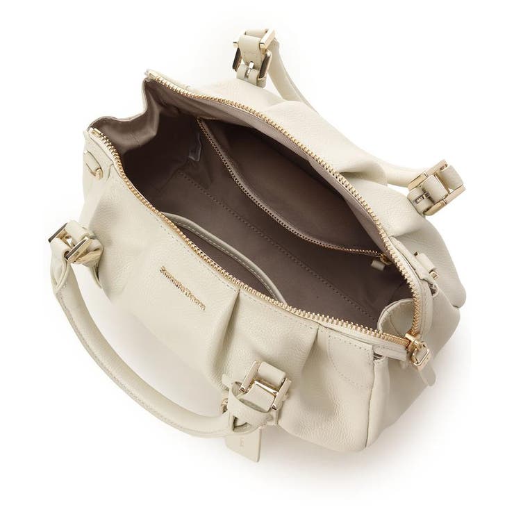 タックデザインソフトレザーハンドバッグ | Samantha Thavasa | 詳細画像10 