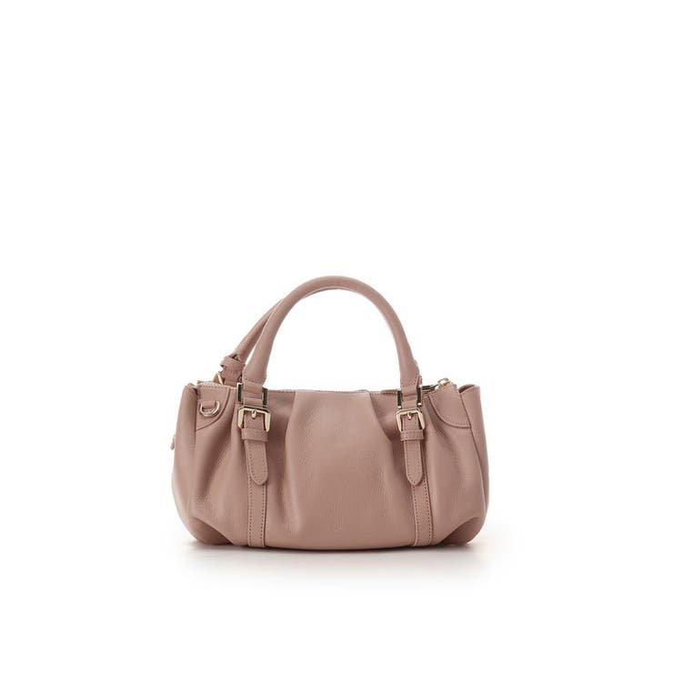 タックデザインソフトレザーハンドバッグ | Samantha Thavasa | 詳細画像14 