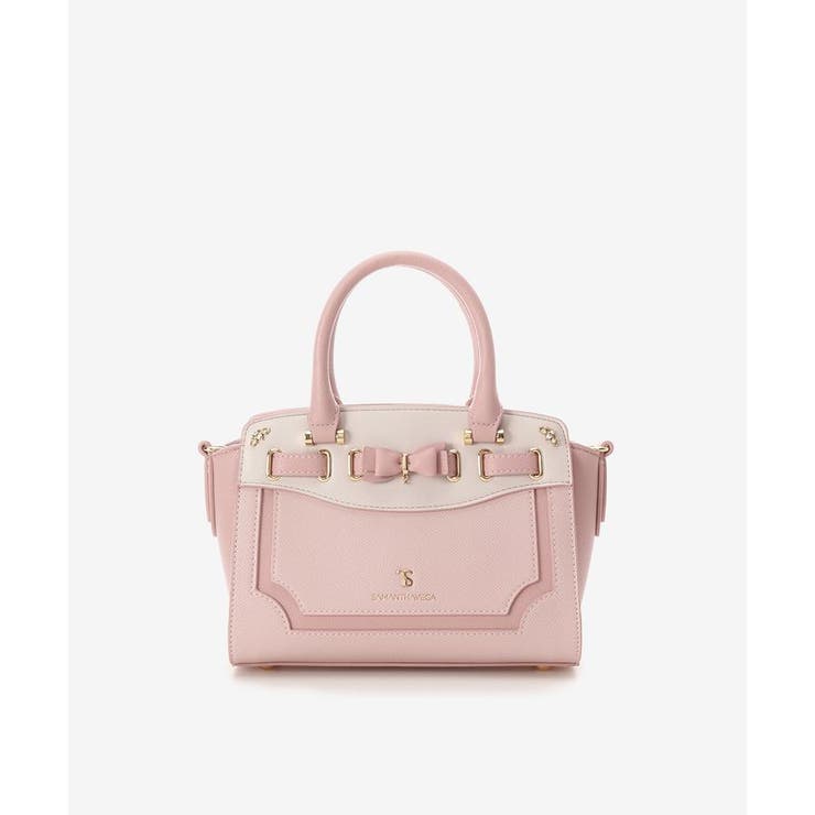 ピンク | フロントリボンベルトショルダーバッグ | SAMANTHAVEGA