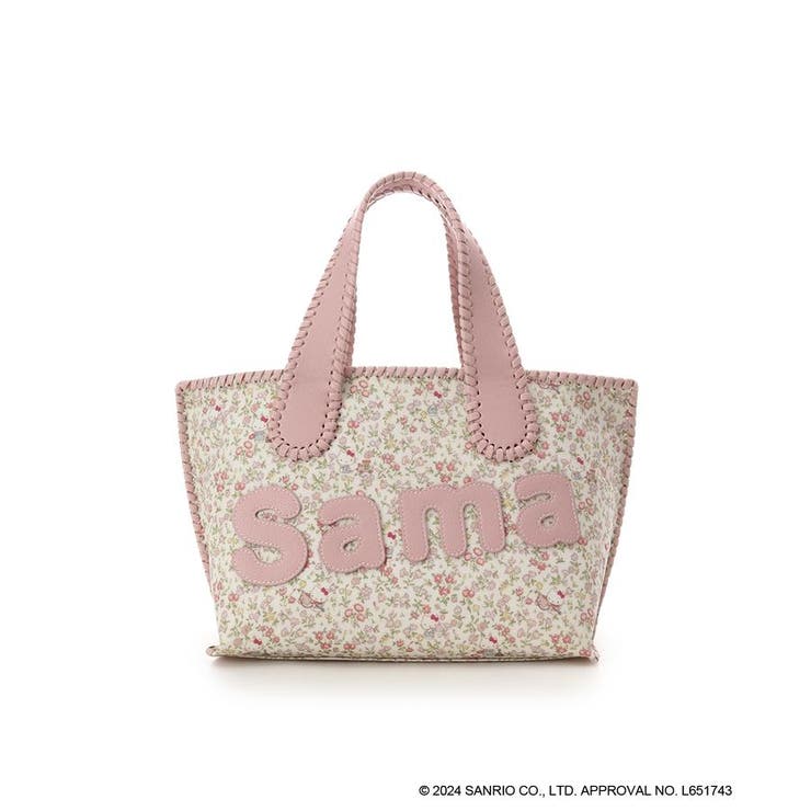 サンリオ ボストンバッグ ピンク サマンサベガ ハローキティ50周年