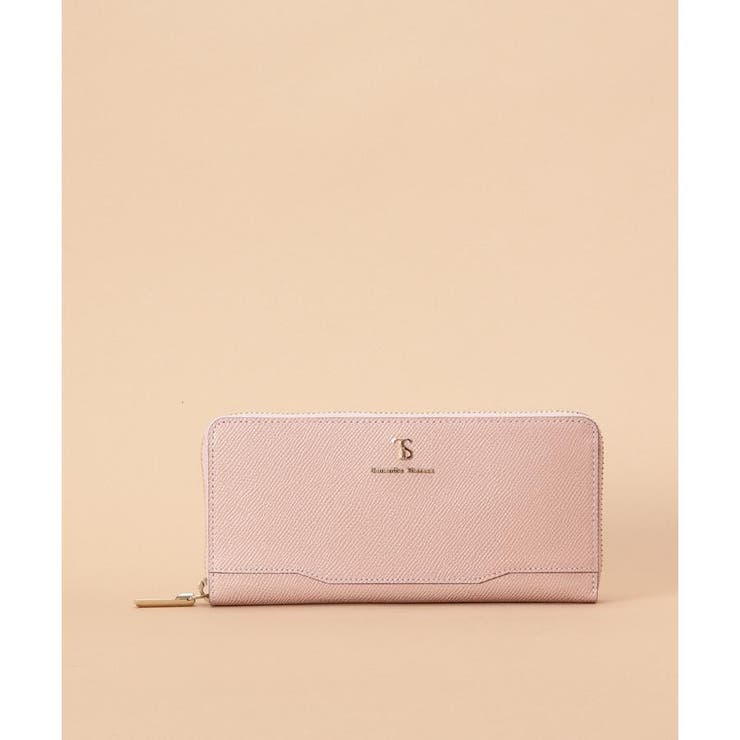 ピンクベージュ | シンプルラメ 長財布 | Samantha Thavasa