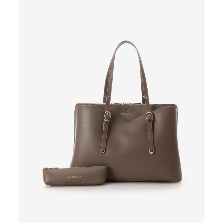 プチハートA4トートバッグ[品番：STJW0012542]｜SAMANTHAVEGA