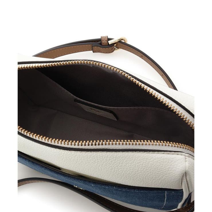 デニム ステッチデザインショルダーバッグ | & chouette | 詳細画像12 