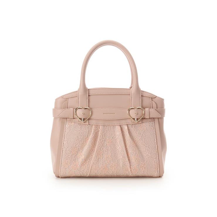 ピンク | レースハートベルトハンドバッグ | SAMANTHAVEGA