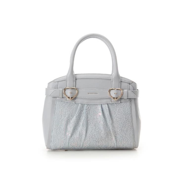 ライトブルー | レースハートベルトハンドバッグ | SAMANTHAVEGA