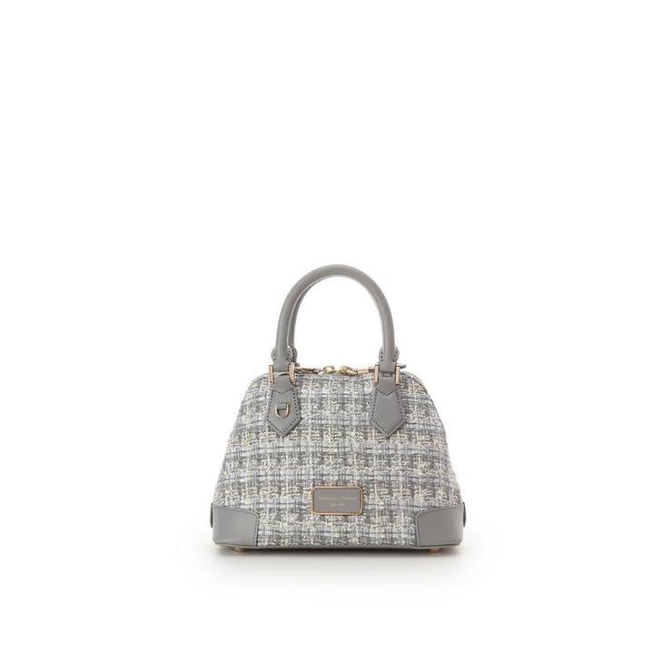 ライトグレー | ファンシーツイード ハンドバッグ | Samantha Thavasa