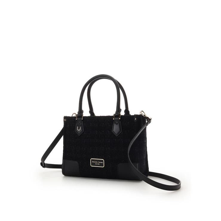 ファンシーツイード スクエアハンドバッグ | Samantha Thavasa | 詳細画像7 