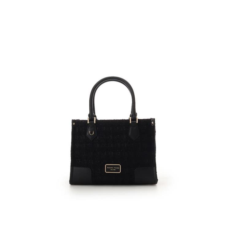 ファンシーツイード スクエアハンドバッグ | Samantha Thavasa | 詳細画像1 