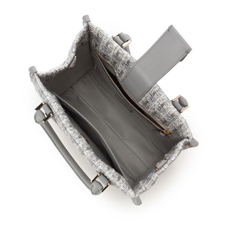 ファンシーツイード スクエアハンドバッグ | Samantha Thavasa | 詳細画像12 