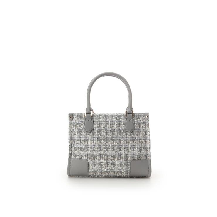 ファンシーツイード スクエアハンドバッグ | Samantha Thavasa | 詳細画像10 