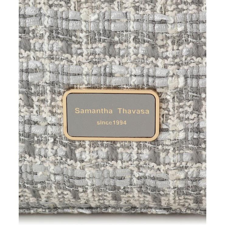 ファンシーツイード スクエアハンドバッグ | Samantha Thavasa | 詳細画像13 