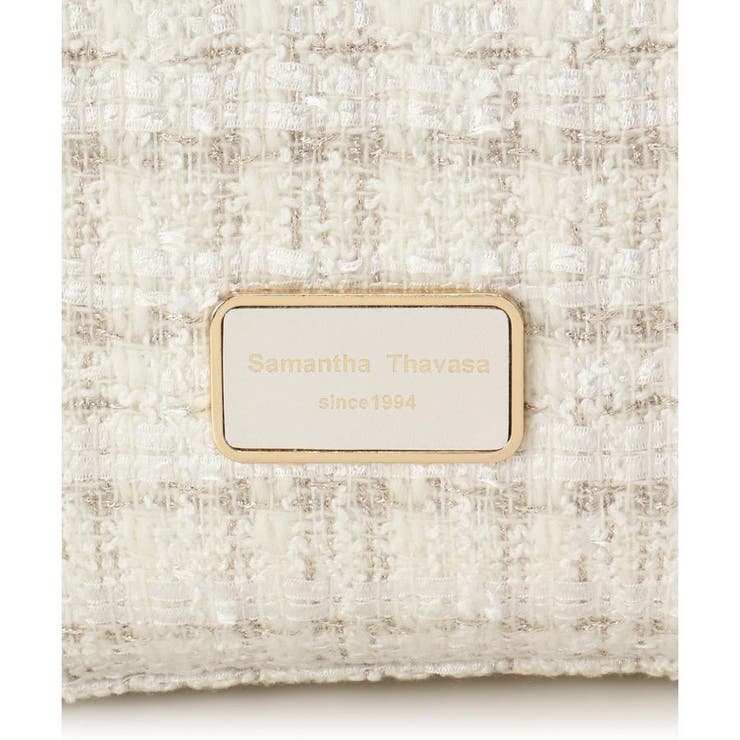 ファンシーツイード スクエアハンドバッグ | Samantha Thavasa | 詳細画像19 