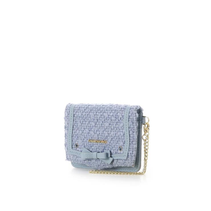 ソリッドリボンツイードパスケース | SAMANTHAVEGA | 詳細画像19 