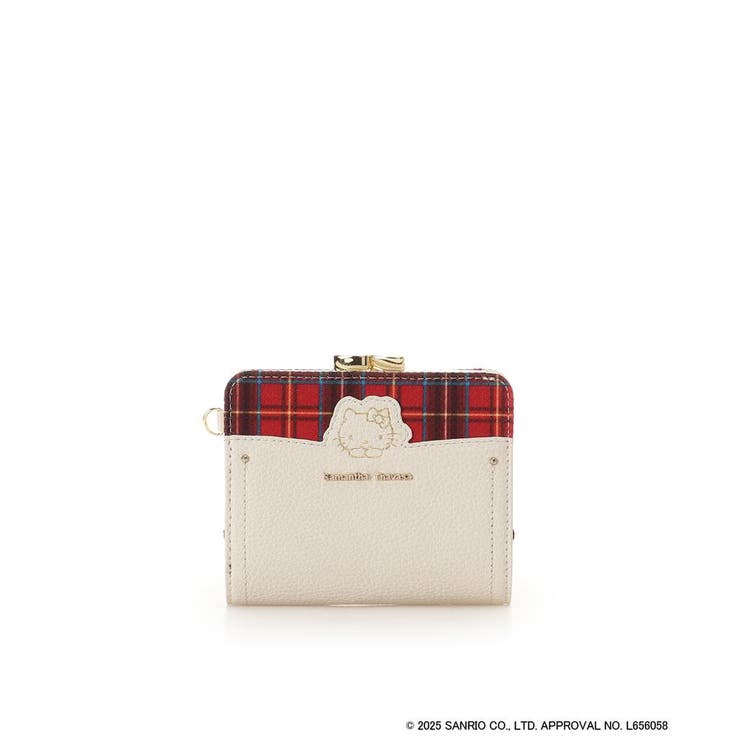 オフホワイト | 「ハローキティ」コレクション 口金折財布 | Samantha Thavasa